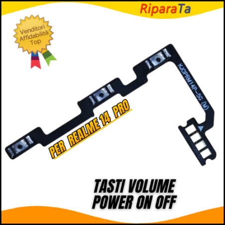 Tasti Volume Power Realme 14 Pro Ricambio | RiparaTa B2B