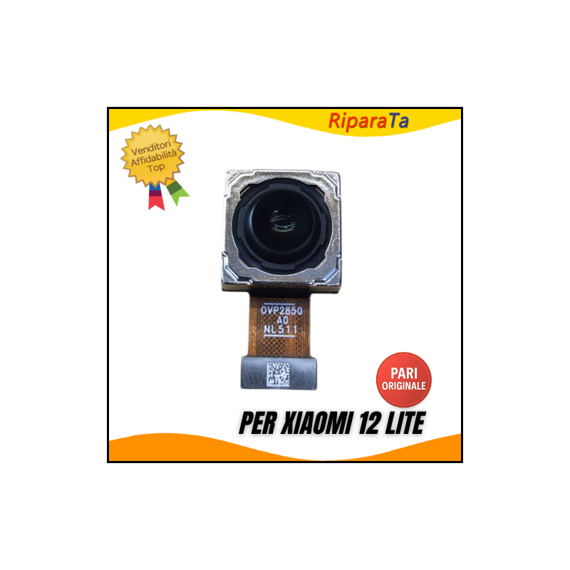 FOTOCAMERA POSTERIORE 108 MP XIAOMI 12 LITE FLAT FLEX PARI ORIGINALE |