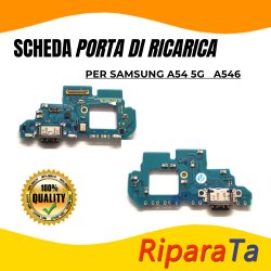 PCB Connettore + Microfono per Samsung Galaxy A54 A546  OEM | RiparaPa