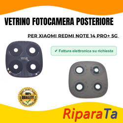 Vetrino Vetro Fotocamera Camera Posteriore per Xiaomi Redmi Note 14 Pr