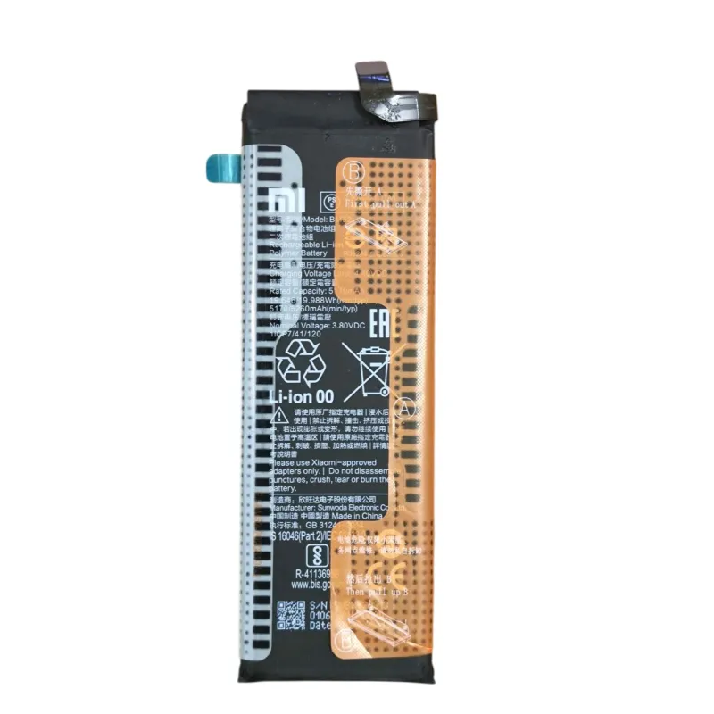 BATTERIA ORIGINALE BM52 XIAOMI MI NOTE 10 M1910F4G / 10 LITE / 10 PRO 