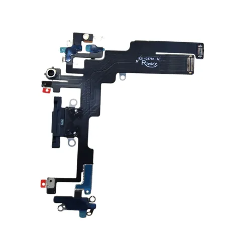 CONNETTORE RICARICA PER APPLE IPHONE 14 A2882 FLAT DOCK MICROFONO OEM 