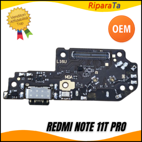 CONNETTORE RICARICA XIAOMI REDMI NOTE 11T PRO 22041216C DOCK  MIC LETT
