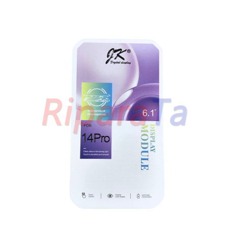 DISPLAY LCD PER APPLE IPHONE 14 PRO A2890 JK INCELL IC INTERCAMBIABILE