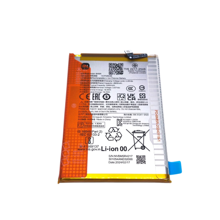 BATTERIA ORIGINALE BM5R XIAOMI REDMI 12 4G 23053RN02A 5000MaH CON ADES
