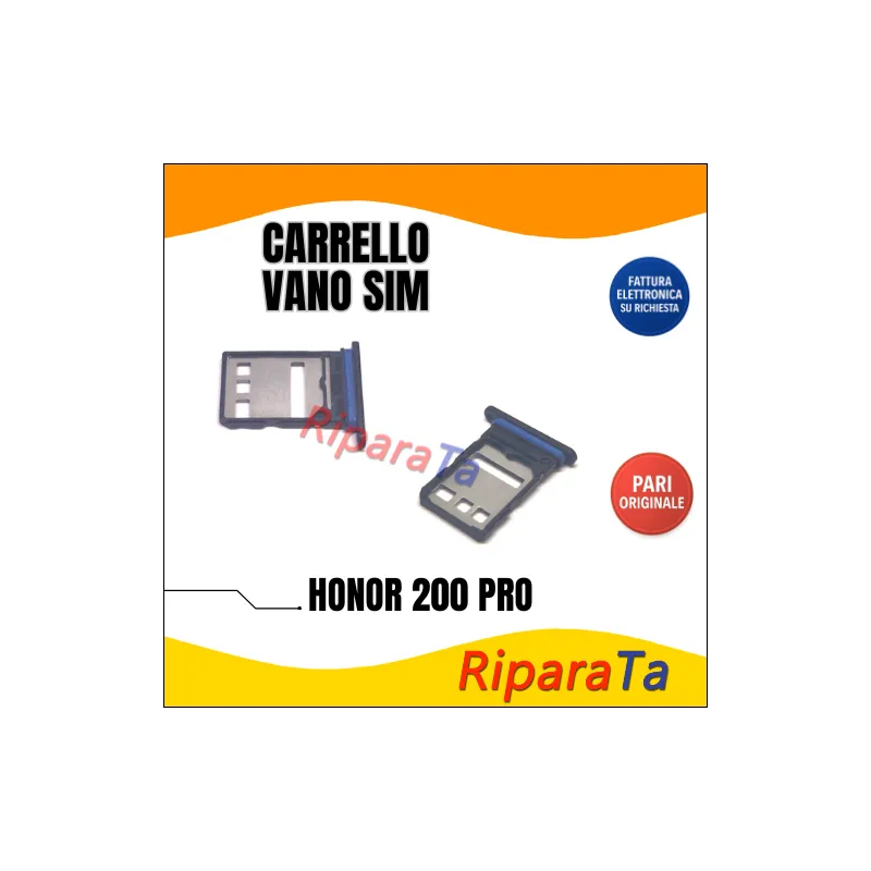 SLOT CARRELLO PORTA SIM CARD PER HONOR 200 PRO ELP-AN00 ELP-NX9 ALLOGG