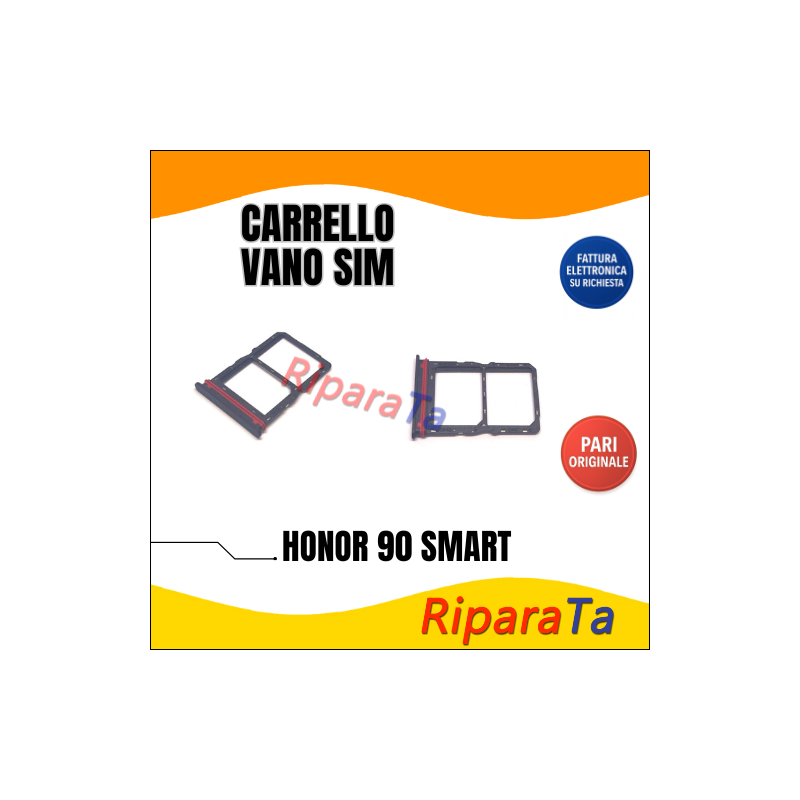 SLOT CARRELLO PORTA SIM CARD PER HONOR 90 SMART CLK-NX1 CLK-NX3 ALLOGG