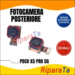 FOTOCAMERA POSTERIORE 108MP XIAOMI POCO X5 PRO 22101320G MODULO BACK C
