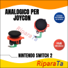 RICAMBIO ANALOGICO JOY-CON PER NINTENDO SWITCH 2 CONTROLLER SX DX ROSS