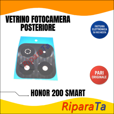 VETRINO LENTE FOTOCAMERA CAMERA POSTERIORE HONOR 200 SMART ALT-NX1 NER