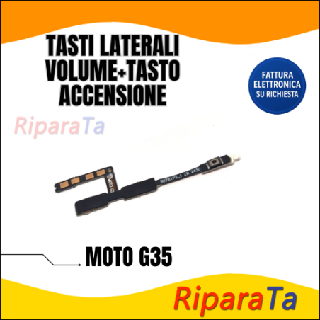 Tasti Volume Power Motorola Moto G35 XT2433-5 | RiparaTa B2B