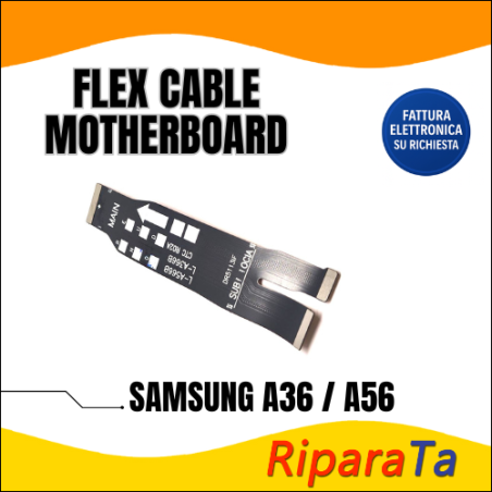 FLEX FLAT MOTHERBOARD SAMSUNG A36 SM-A366 A56 SM-A566 CONNETTORE SCHED