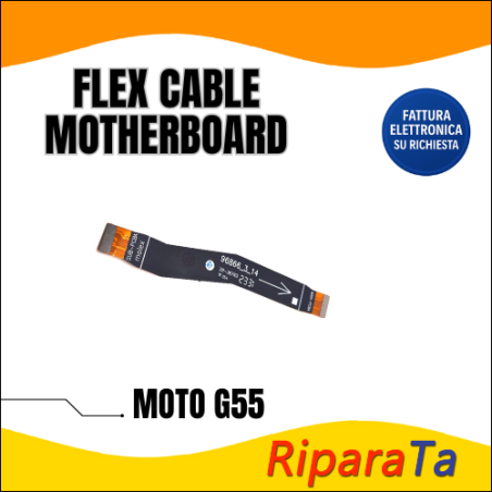 FLAT FLEX CAVO CONNESSIONE  SCHEDA MADRE MOTOROLA MOTO G55 XT2435-2 MO