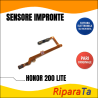 FLEX FLAT FINGERPRINT SENSORE IMPRONTA HONOR 200 LITE LLY-NX1 NERO ORI