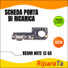 PCB CONNETTORE RICARICA XIAOMI REDMI NOTE 13 5G 2312DRAABG DOCK MICROF