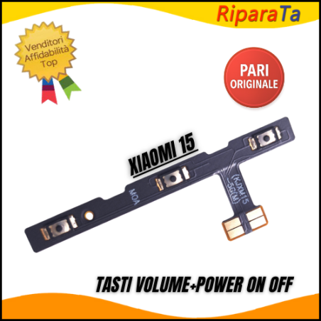 Tasti Volume Power Xiaomi 15 24129PN74G | RiparaTa B2B