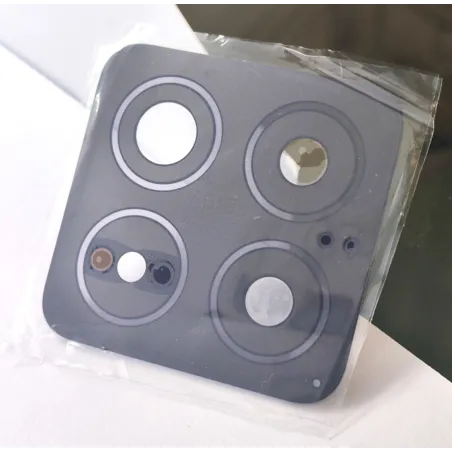 VETRINO VETRO LENTE FOTOCAMERA CAMERA POSTERIORE per XIAOMI 14  NERO  