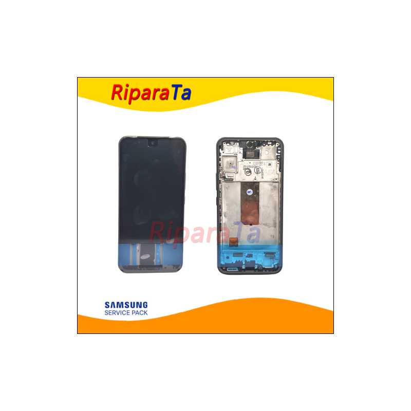 DISPLAY LCD SAMSUNG A54 5G SM-A546 SERVICE PACK ORIGINALE TOUCH FRAME 