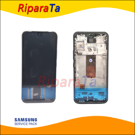 DISPLAY LCD SAMSUNG A54 5G SM-A546 SERVICE PACK ORIGINALE TOUCH FRAME 