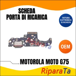PCB CONNETTORE RICARICA MOTOROLA MOTO G75 XT2437-2 XT2437-3 DOCK MICRO