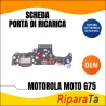 PCB CONNETTORE RICARICA MOTOROLA MOTO G75 XT2437-2 XT2437-3 DOCK MICRO