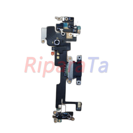 CONNETTORE RICARICA APPLE IPHONE 14 A2882 FLEX DOCK NERO PARI ORIGINALE