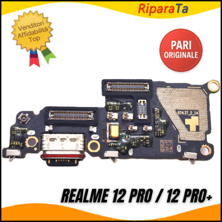 CONNETTORE RICARICA REALME 12 PRO 12 PROPLUS DOCK MIC LETTORE PARI ORI