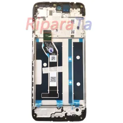 DISPLAY LCD TOUCH FRAME MOTOROLA MOTO E15 4G XT2523 ORIGINALE NERO | R