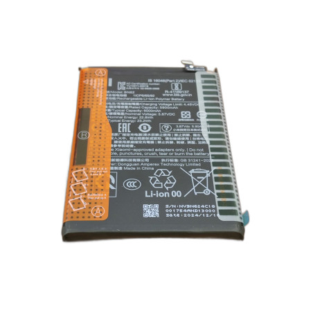 BATTERIA ORIGINALE BN62 XIAOMI REDMI 9T 6000mAh M2010J19SG M2010J19SY 
