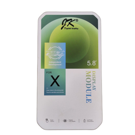 DISPLAY LCD PER IPHONE X A1901 JK INCELL FHD TOUCH VETRO | RiparaParts