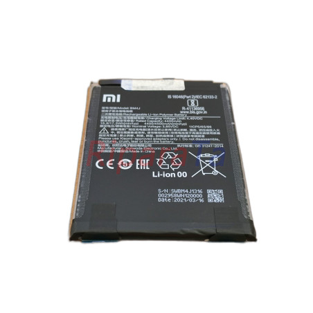 BATTERIA BM4J PER XIAOMI REDMI NOTE 8 PRO M1906G7G SERVICE PACK 4400mA