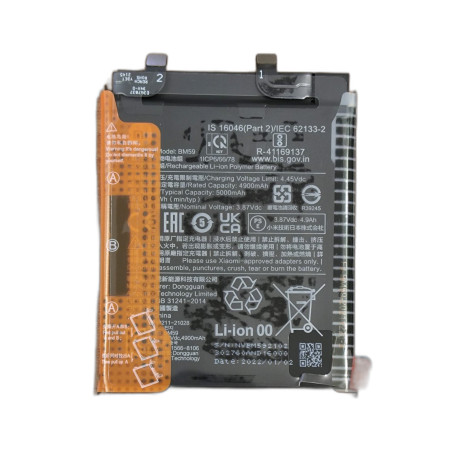 BATTERIA BM59 PER XIAOMI 11T 5G 21091116AI SERVICE PACK 5000mAh | Ripa