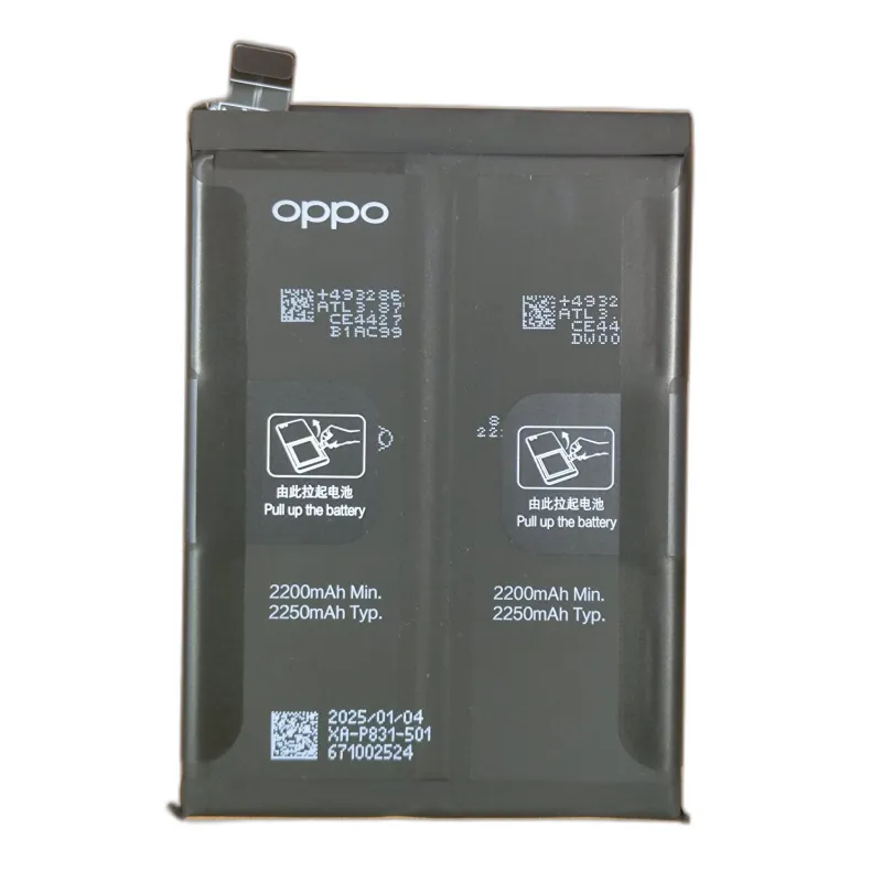 BATTERIA BLP831 ORIGINALE PER OPPO FIND X3 PRO CPH2173 SERVICE PACK 45