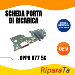 PCB RICARICA CONNETTORE OPPO A77 5G CPH2339 DOCK MICROFONO JACK AUDIO 