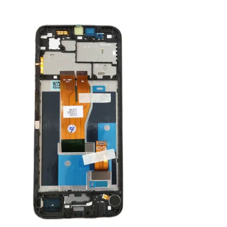 DISPLAY LCD TOUCH FRAME PER REALME C33 4G SERVICE PACK RMX3624 SCHERMO VETRO NERO