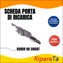 PCB RICARICA CONNETTORE HONOR 90 SMART CLK-NX DOCK MICROFONO JACK AUDI