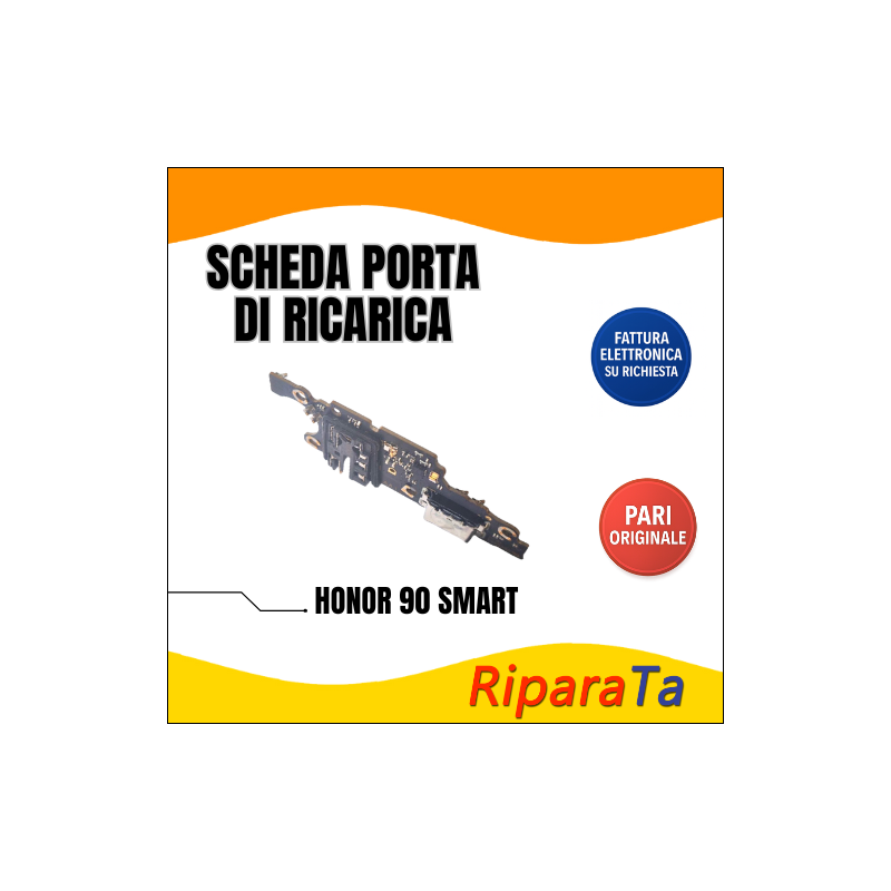 PCB RICARICA CONNETTORE HONOR 90 SMART CLK-NX DOCK MICROFONO JACK AUDI