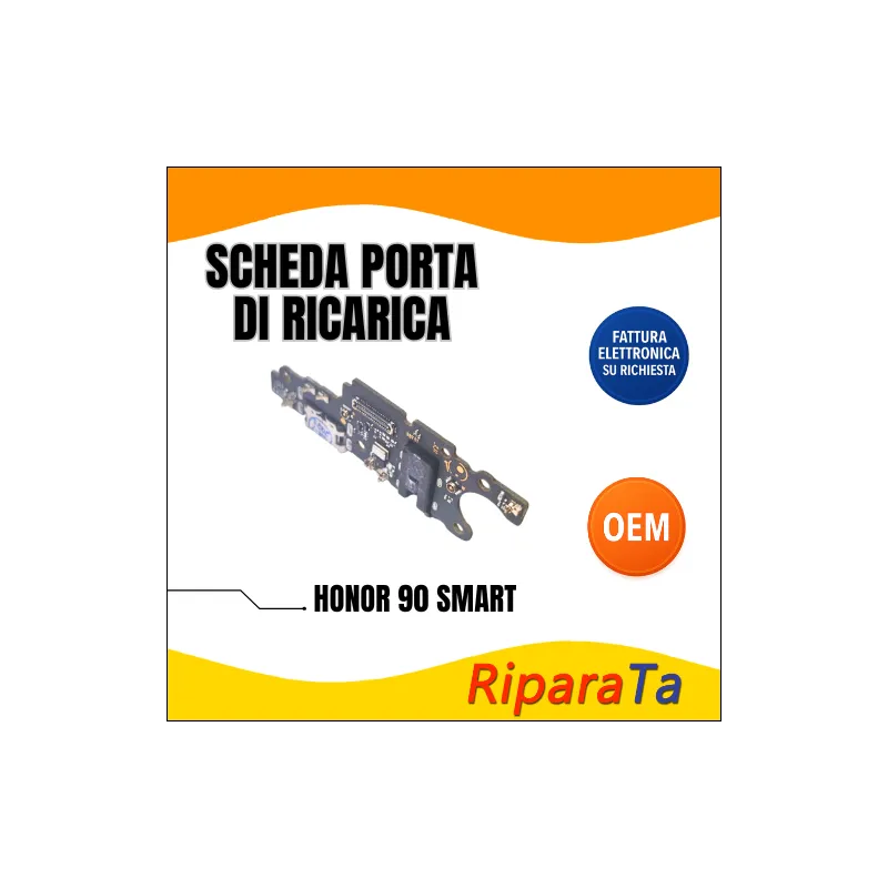 PCB CONNETTORE RICARICA HONOR 90 SMART CLK-NX1 DOCK MICROFONO JACK AUD