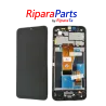 DISPLAY LCD TOUCH FRAME PER REALME C33 4G SERVICE PACK RMX3624 SCHERMO VETRO NERO