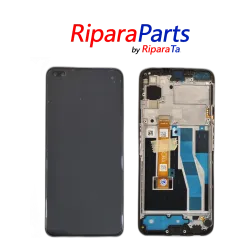 DISPLAY LCD TOUCH+FRAME PER REALME 6 PRO RMX2061 RMX2063 ORIGINALE NER