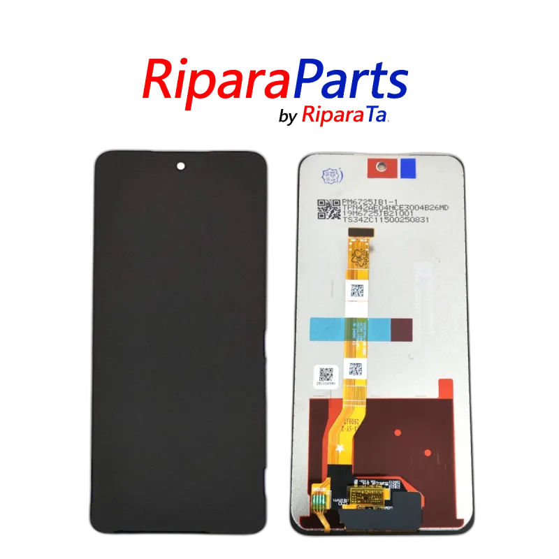 DISPLAY LCD OPPO A5 PRO 5G CPH2695 TOUCHSCREEN VETRO NERO PARI ORIGINA