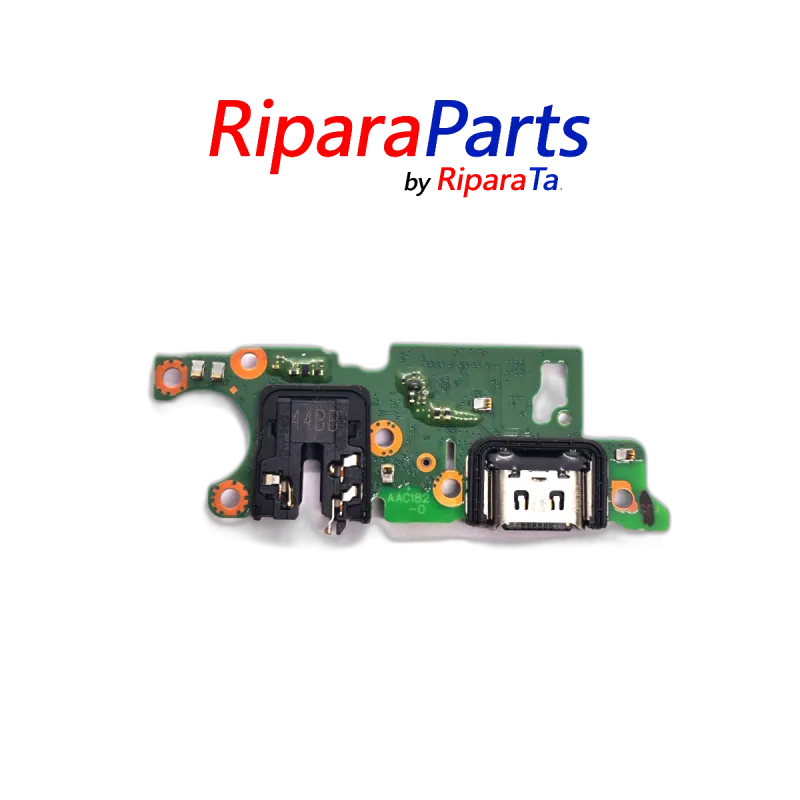 PCB Connettore + Microfono + Jack Audio per OPPO A80 5G CPH2639 PARI  