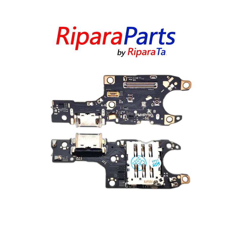 CONNETTORE RICARICA HONOR 90 REA-NX9 DOCK PCB MICROFONO LETTORE SIM OE