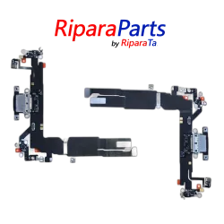 CONNETTORE RICARICA PER APPLE IPHONE 16 A3287 DOCK FLAT MICROFONO PARI