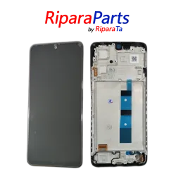 DISPLAY AMOLED SERVICE PACK PER XIAOMI REDMI NOTE 12 4G 23021RAAEG 23021RAA2Y SCHERMO TOUCH FRAME
