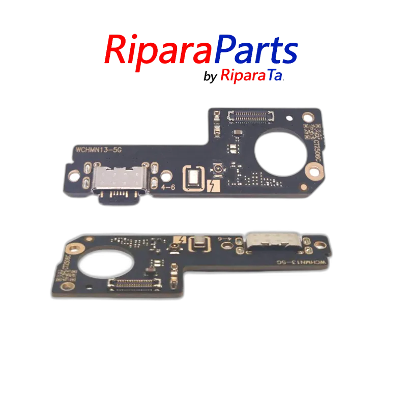 PCB CONNETTORE RICARICA XIAOMI REDMI NOTE 13 5G 2312DRAABG DOCK MICROF