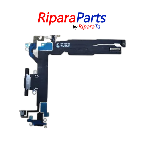 CONNETTORE RICARICA PER APPLE IPHONE 16 A3287 FLAT DOCK MICROFONO OEM 