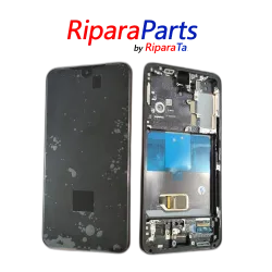 DISPLAY AMOLED PER SAMSUNG GALAXY S22 SM-S901 TOUCH FRAME SERVICE PACK NERO