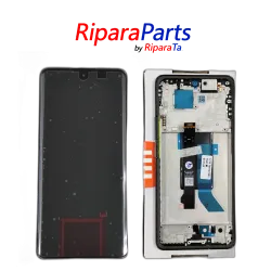 DISPLAY AMOLED LCD FRAME PER XIAOMI REDMI NOTE 14 PRO 5G 24090RA29G SERVICE 120hz NERO