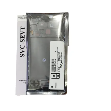 DISPLAY ORIGINALE SAMSUNG GALAXY A16 5G SM-A166B LCD+FRAME SERVICE PACK NERO